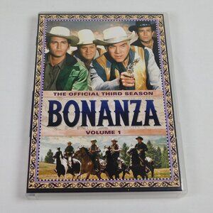 Bonanza Official Third Season Volume One 5 DVD set NR Western Comedy Drama